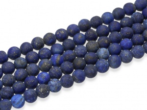 Lapis lazuli "kulka" 6,3 mm [~18cm]